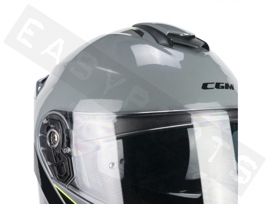 Helm Modular CGM 568X BER CITY grau/fluoreszierend gelb (Doppelvisier)